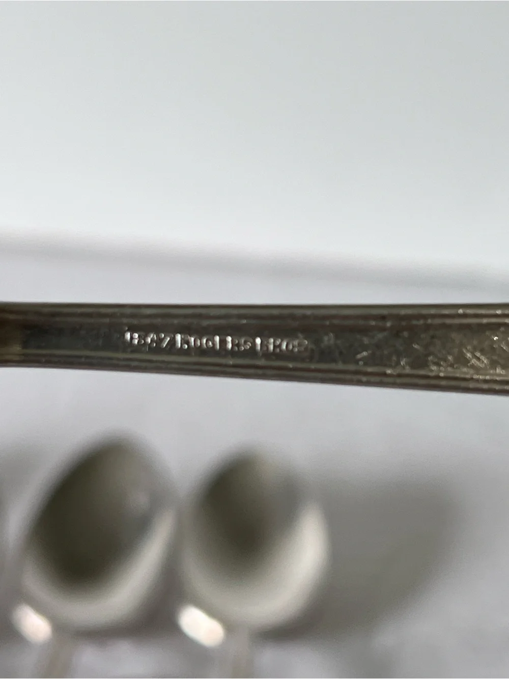 VTG 1847 Rogers Bros Silverware Not Mono Anniversary Pattern 6 Teaspoons Replace